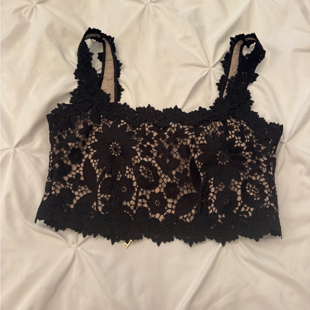 Generation Love Black Floral Lace
